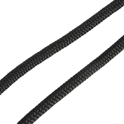 Vista 7 de [Usado] NovelBee - Línea de anclaje de nailon con dedal (1/2 pulgada x 600 pies) (negro) 1/2 Inch Anchor Rope 600 Feet,Black Boat Anchor