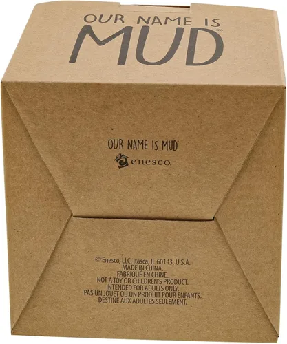 Vista 6 de Taza de cerámica Our Name is Mud "Cat Hair", 16 onzas.