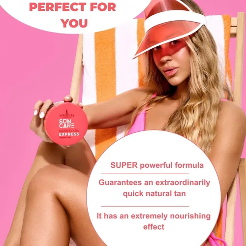 Vista 4 de Sun Care Marmelada - Acelerador de bronceado Para un bronceado rápido e intenso con aceite de coco 100% orgánico, karité y manteca de cacao
