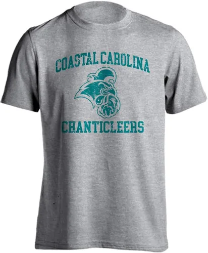 Vista 110 de Sport Your Gear NCAA Camiseta de manga corta retro con licencia oficial de aspecto desgastado para el día del juego, camiseta de espíritu deportivo