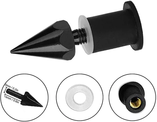 Vista 3 de Tornillos de carenado de motocicleta Tornillos M5 Tuercas Accesorios de modificación de motocicleta