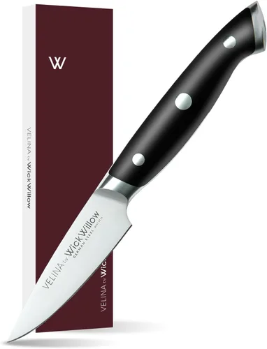 Vista 11 de WICKWILLOW Cuchillo de pan de 10 pulgadas – Acero alemán afilado DIN1.4116 – Cuchillo dentado para rebanar pan casero, masa madre y pastel – Espiga