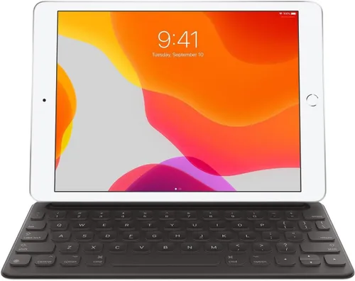 Vista 4 de Teclado inteligente Apple: Teclado y funda para iPad Pro de 10.5 pulgadas, iPad Air (3ª Generación), y iPad (7ª, 8ª y 9ª Generación), Experiencia