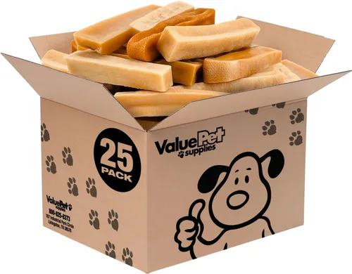 Vista 17 de ValueBull Himalayan Yak Cheese - Masticables para perros, medianos, 50