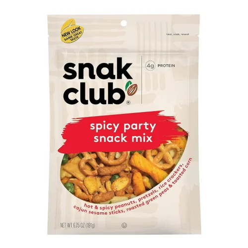 Vista 7 de Snak Club Asian Style Snack Mix, 6.75 onzas (paquete de 6)