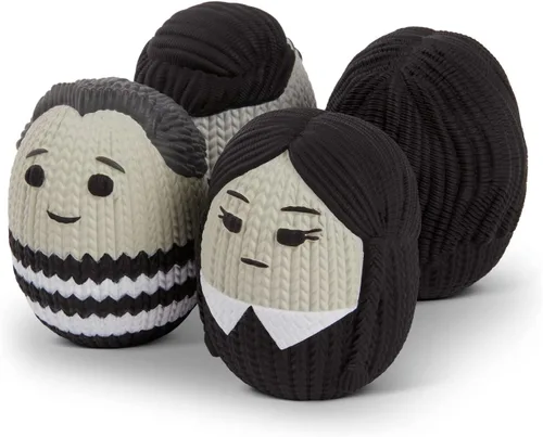 Vista 4 de Handmade by Robots - Mini huevo de la familia Addams 4 Pack #039
