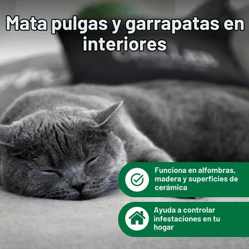 Vista 5 de Advantage Spray para alfombras y tapicería Mata pulgas, garrapatas y chinches 16 onzas