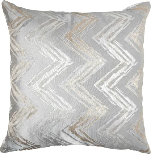 Vista 8 de Violet Linen Fantasy Modern Zig Zag Chevron - Almohada decorativa de poliéster jacquard, 18 x 18 pulgadas, color burdeos Borgoña