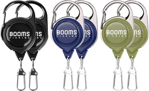 Vista 9 de BooMs pesca RG1 Retractor 3 pcs