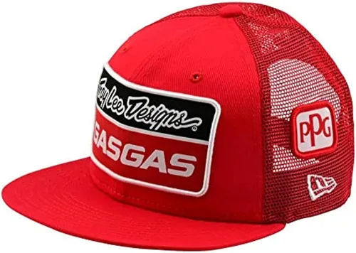 Vista 3 de GasGas TLD Team Flat Cap Red