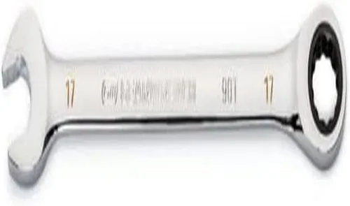 Vista 14 de GEARWRENCH Llave de trinquete combinada con arco oscilante de 4 grados y 12 puntos de 6 mm - 86906