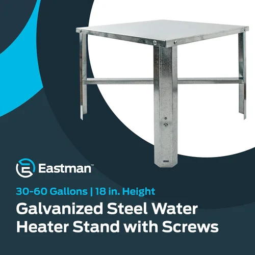 Vista 2 de Eastman Soporte para calentador de agua, 21 pulgadas x 21 pulgadas x 18 pulgadas de alto, capacidad de carga de 650 libras, 86278