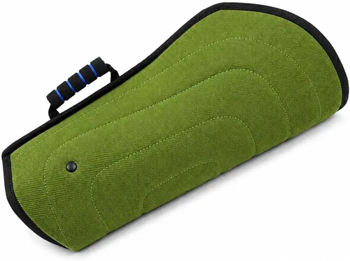 Vista 10 de Morezi Funda protectora de entrenamiento para mordeduras de perro, nailon resistente duradero, ajuste Pit Bull Pastor alemán Malinois, cachorro