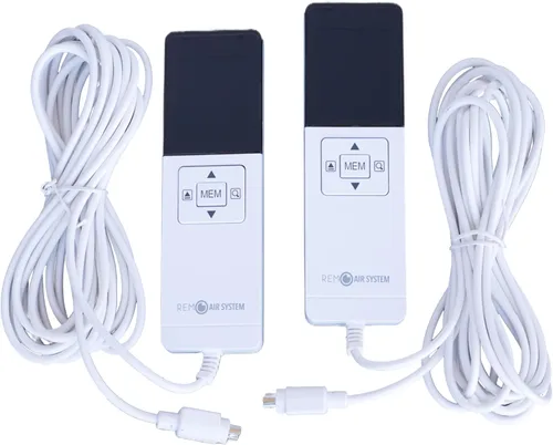 Vista 2 de REM Air System Bomba de cama de aire con cable de repuesto compatible con colchones Select Comfort o Sleep Number.