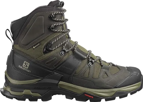 Vista 8 de Salomon Quest 4D GTX - Botas de mochilero para hombre, color olivaoscuro