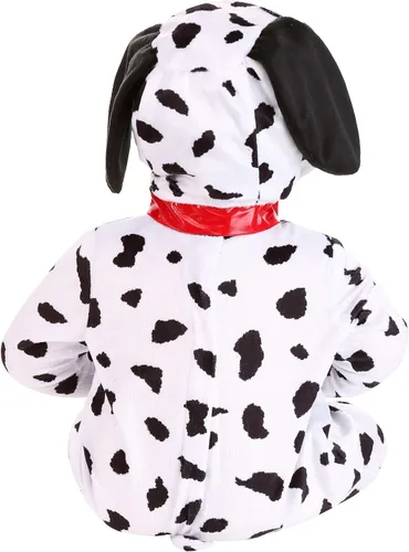 Vista 3 de Disfraz de dálmata infantil para perro dálmata Multicolor