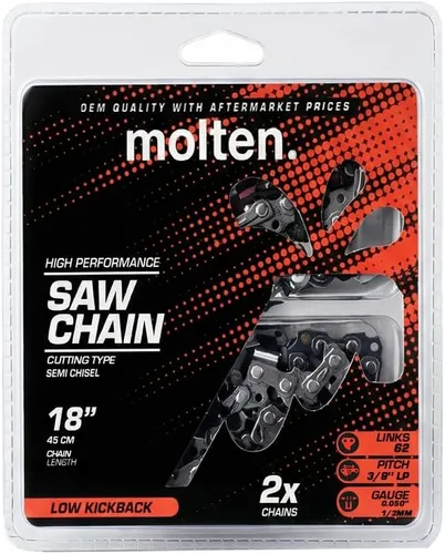 Vista 13 de Milwaukee - Paquete de 3 cadenas de motosierra de 8 pulgadas para sierra