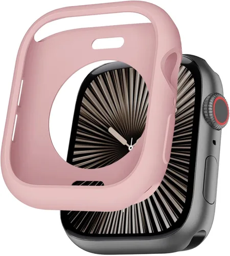 Vista 34 de BOTOMALL - Funda protectora para reloj 38mm 42mm 40mm 44mm (1.5 pulgadas, 1.65 pulgadas, 1.5 pulgadas, 1.73 pulgadas), poliuretano termoplástico