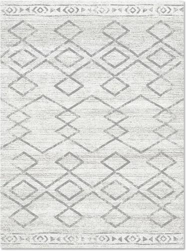 Vista 190 de jinchan Alfombra marroquí de pasillo 2x6 - Alfombra de pasillo lavable a máquina para cocina, alfombra moderna geométrica suave de pelo bajo