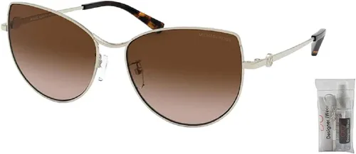 Vista 2 de Michael Kors MK1062 Cat Eye Sunglasses for Women BUNDLE With Designer iWear Complimentary Eyewear Kit