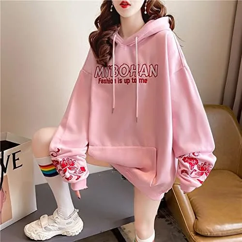 Vista 3 de Sudadera japonesa Sakura con capucha Y2K Anime Fairy Grunge, sudadera estética gótica de hadas