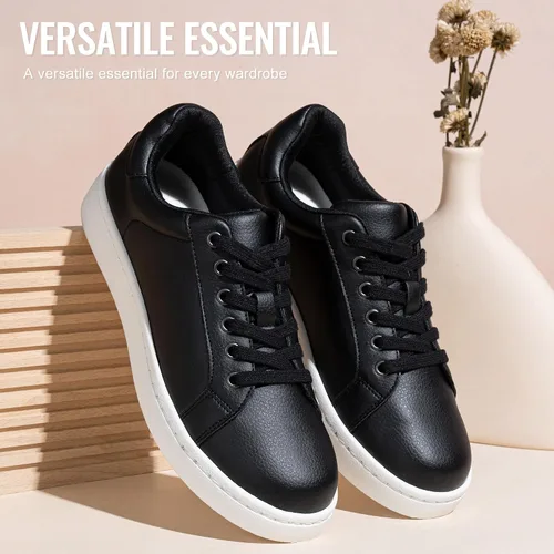 Vista 47 de Vepose Zapatillas de tenis casuales cómodas con cordones 8003 para mujer