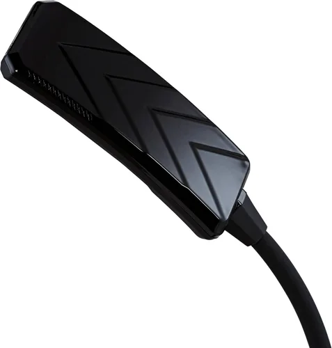 Vista 7 de 360 Lighting Ricky - Lámpara de mesa de escritorio minimalista moderna con puerto de carga USB, cuello de cisne LED, altura ajustable, 13.75