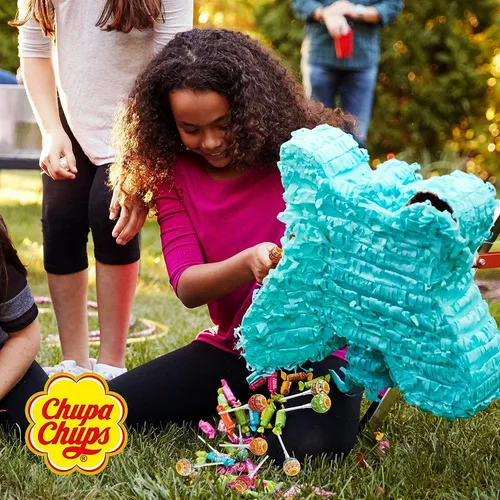 Vista 5 de 50 caramelos Chupa Chups sin azúcar surtidos