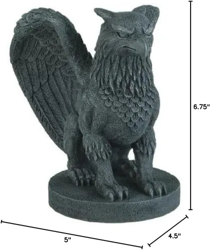 Vista 2 de GOTHIC GARGOYLES GRIFFIN GARGOYLE ESTATUA FIGURINA ÁGUILA CABEZA DE LEÓN TORSO