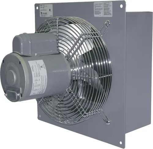 Vista 2 de Canarm Extractor de pared de 18 pulgadas de velocidad única 1/3 HP #S18-F1
