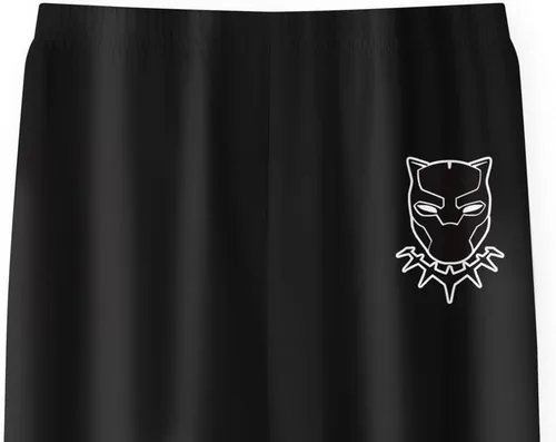 Vista 7 de Conjunto de ropa de superhéroe para niños, 2 piezas, patrones de pantera para niños y niñas, ropa para el hogar, 4-12 años