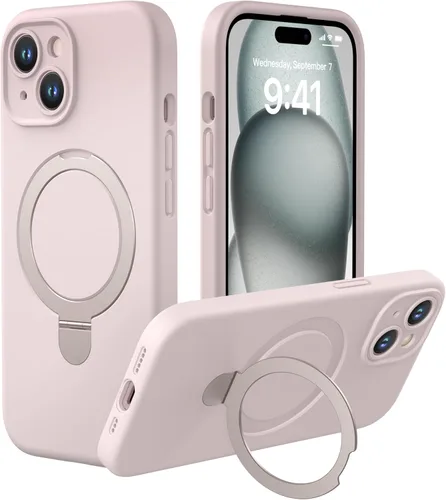 Vista 9 de CellEver Funda magnética fuerte para iPhone 14 Pro Max [para carga MagSafe] [protección de cámara] protección de alta resistencia, funda de silicona