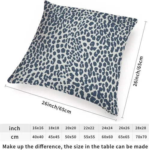 Vista 45 de Funda de cojín decorativa con estampado de guepardo verde peridoto para sofá, funda de almohada verde crema con estampado de leopardo con A-16