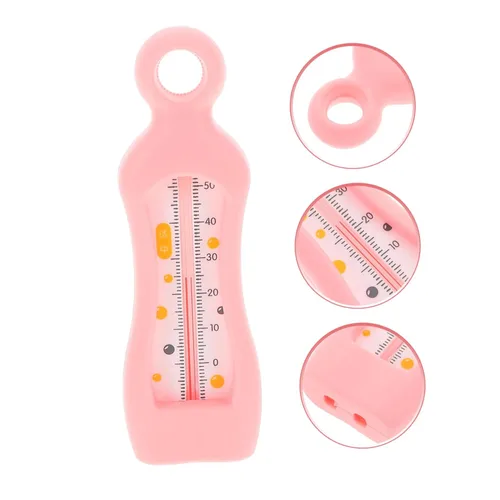 Vista 8 de MERRYHAPY Termómetro de baño Termómetro de agua de baño para recién nacidos, material de polipropileno resistente, fácil de usar