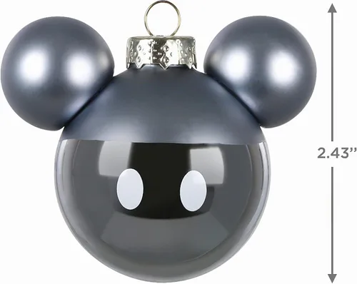 Vista 5 de Hallmark Keepsake Adorno de Navidad 2022, Mickey Mouse de Disney, juego de 6