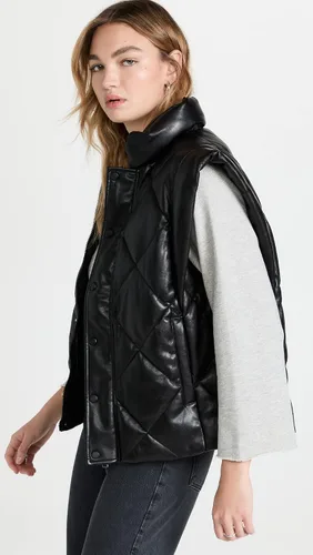 Vista 4 de Pistola Denim Chaqueta acolchada de manga larga Callista para mujer