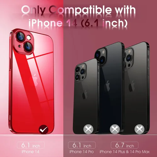 Vista 167 de Supdeal Funda cristalina transparente para iPhone 11, [No se amarillea] [Protección de la cámara] [Probado contra caídas de grado militar] Funda