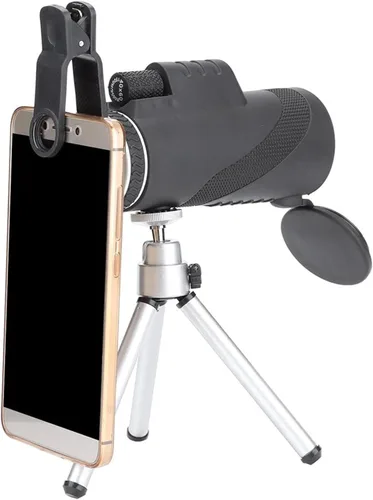 Vista 8 de Monocular Telescope 40×60 High Power Monocular Telescope with Smartphone Adapter Tripod for Birdwatching Hiking Camping