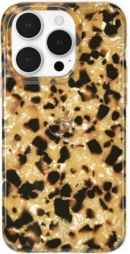 Vista 37 de VELVET CAVIAR Funda para iPhone 14, probada en caídas de 10 pies, concha de tortuga