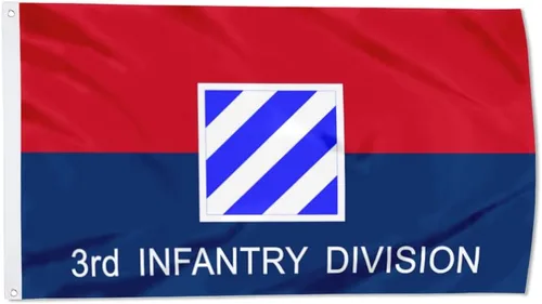 Vista 25 de Fyon Bandera militar de la 34ª división de infantería del ejército de 3 x 5 pies con 2 ojales de latón