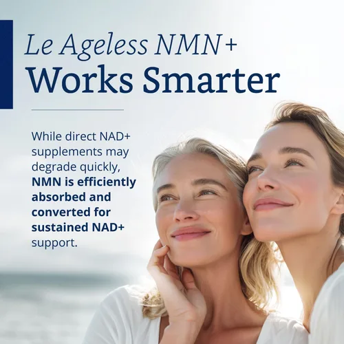 Vista 5 de LABO Nutrition Le Ageless 600mg NMN - Suplemento NAD - 60 cápsulas DR
