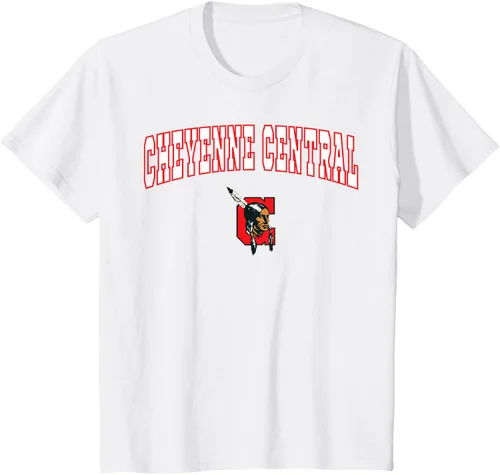 Vista 21 de Cheyenne Central High School Indians T-Shirt C2