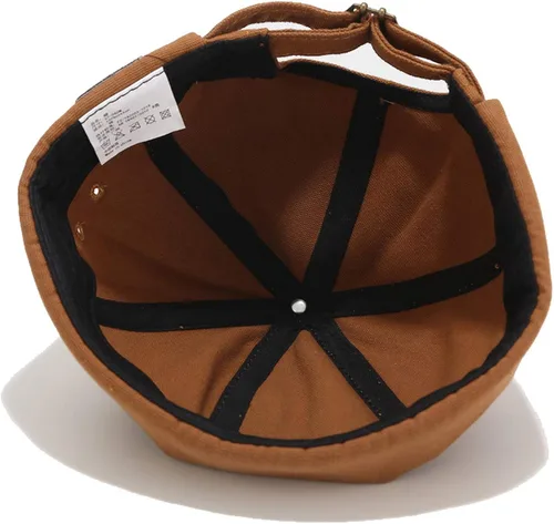 Vista 4 de Zegoo Gorro de algodón sin ala para hombre, gorro de marinero con puño enrollado retro