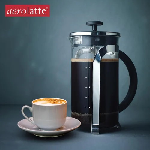Vista 3 de aerolatte Cafetera de prensa francesa de 8 tazas, 34 onzas