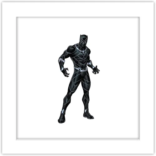 Vista 10 de Trends International Gallery Pops Marvel Comics Avengers - Póster de pared de Black Panther, 12 x 12 pulgadas, versión sin marco