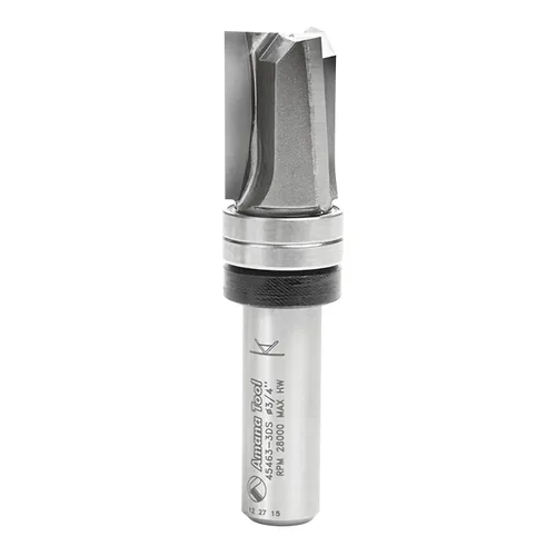 Vista 37 de Amana Tool 45487 - Broca de carburo con punta de carburo, 45487, vástago de 1/2 x 1/4 pulgadas con rodamiento de bolas superior