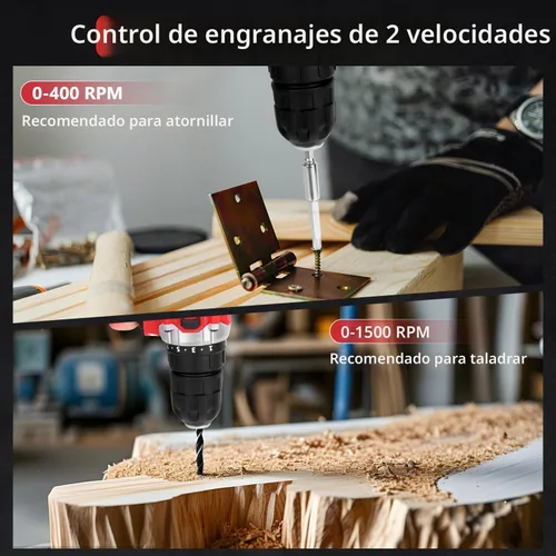 Vista 7 de KingTool Juego de herramientas de 276 piezas con taladro eléctrico