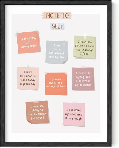 Vista 18 de Haus and Hues Carteles de salud mental – Póster de emociones psicología, pósteres de terapia para terapeuta, consejero de oficina, artículos