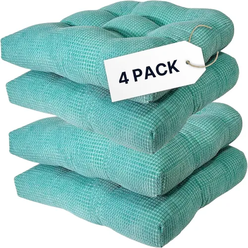 Vista 8 de Arlee Almohadillas antideslizantes para sillas, 2 unidades (paquete de 1), color rojo burdeos