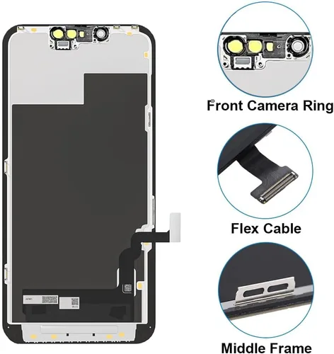 Vista 3 de Fixerman para iPhone 13 Mini reemplazo de pantalla 5.4 pulgadas, 3D táctil LCD digitalizador Asamblea con herramientas de reparación